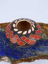 Mata Ortiz Hand Coiled Miniature Pottery Bowl S923 - PuebloDirect.com