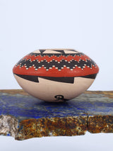 Mata Ortiz Hand Coiled Miniature Pottery Bowl S921 - PuebloDirect.com