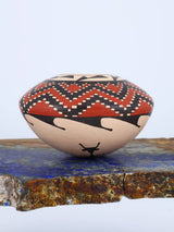 Mata Ortiz Hand Coiled Miniature Pottery Bowl S920 - PuebloDirect.com