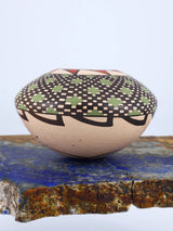 Mata Ortiz Hand Coiled Miniature Pottery Bowl S913 - PuebloDirect.com