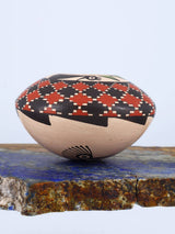 Mata Ortiz Hand Coiled Miniature Pottery Bowl S911 - PuebloDirect.com