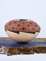 Mata Ortiz Hand Coiled Miniature Pottery Bowl S910 - PuebloDirect.com