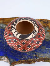 Mata Ortiz Hand Coiled Miniature Pottery Bowl S910 - PuebloDirect.com
