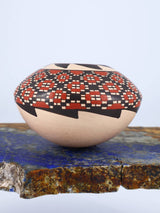 Mata Ortiz Hand Coiled Miniature Pottery Bowl S909 - PuebloDirect.com