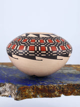 Mata Ortiz Hand Coiled Miniature Pottery Bowl S908 - PuebloDirect.com