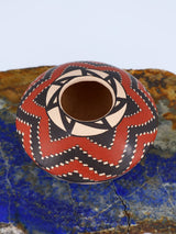 Mata Ortiz Hand Coiled Miniature Pottery Bowl S907 - PuebloDirect.com