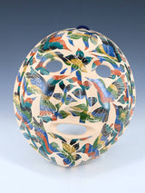 Mata Ortiz Hand Coiled Pottery Mask
