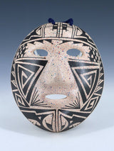 Mata Ortiz Hand Coiled Pottery Mask