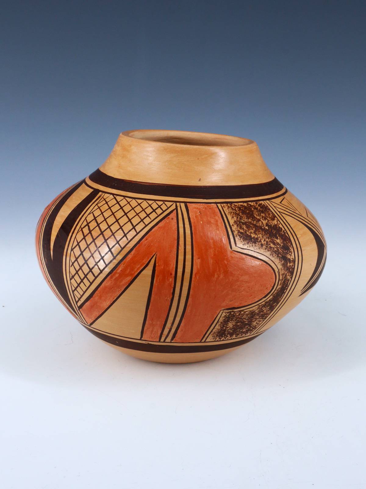 Hopi Hand Coiled Pottery Pot - PuebloDirect.com