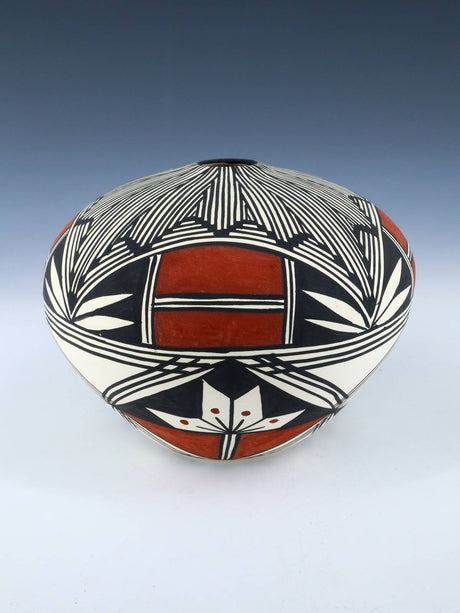 Acoma Pueblo Seed Pot - PuebloDirect.com