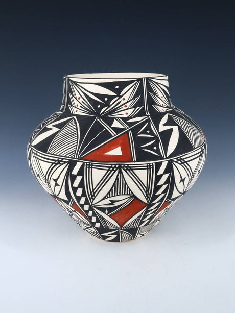 Acoma Pueblo Pottery Olla - PuebloDirect.com