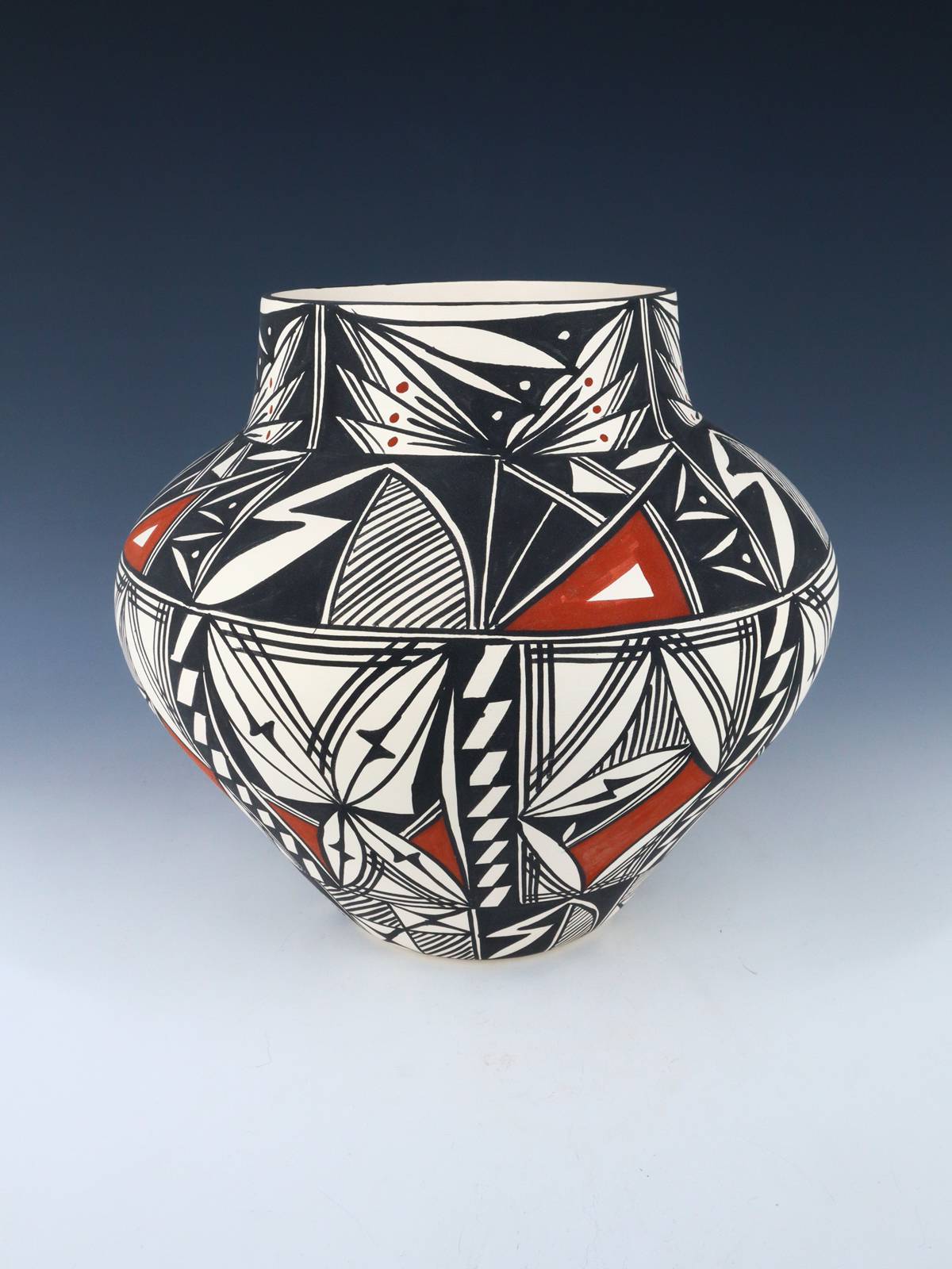 Acoma Pueblo Pottery Olla - PuebloDirect.com