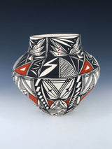 Acoma Pueblo Pottery Olla - PuebloDirect.com