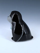 San Juan Pueblo Black Pottery Penguin