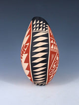 Jemez Pueblo Hand Coiled Pottery Vase
