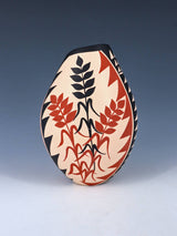 Jemez Pueblo Hand Coiled Pottery Vase