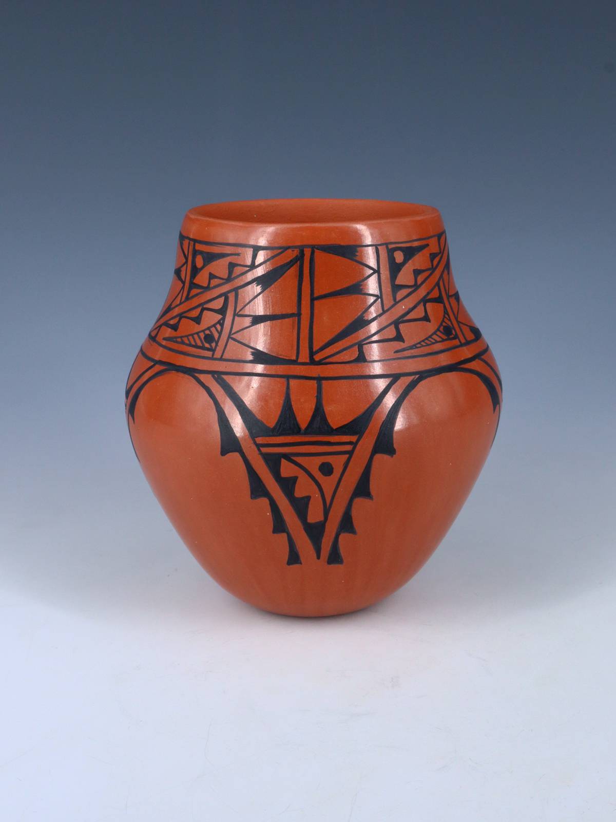 Jemez Pueblo Pottery Red Clay Bowl