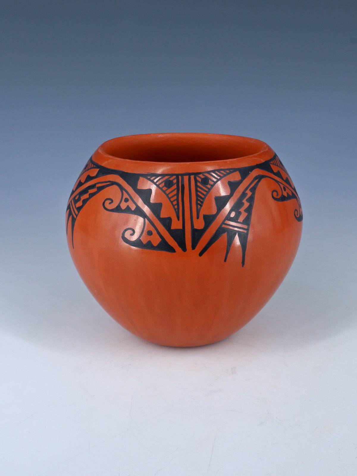 Jemez Pueblo Pottery Red Clay Bowl