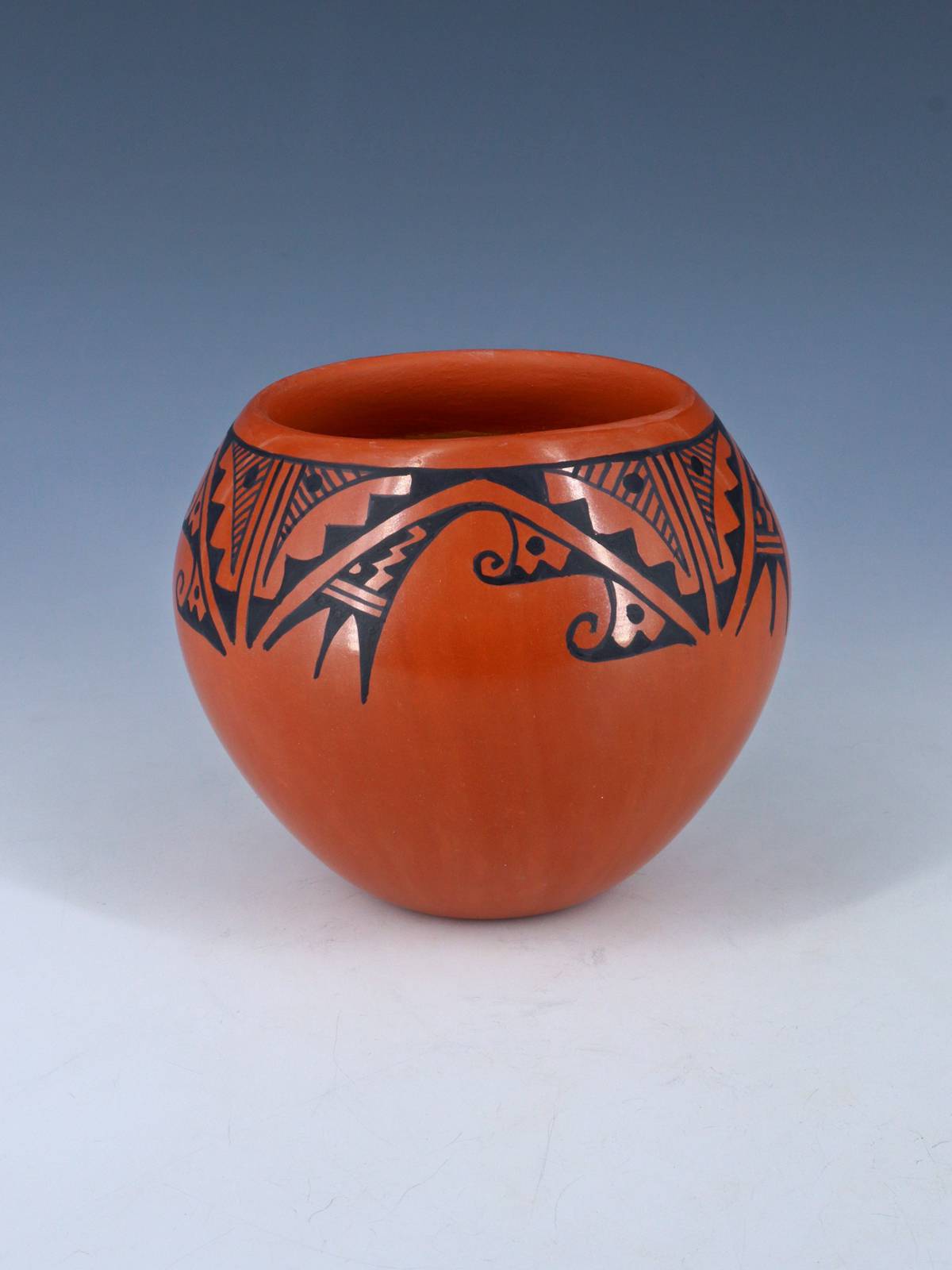Jemez Pueblo Pottery Red Clay Bowl