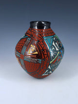 Mata Ortiz Hand Coiled and Painted Pottery
