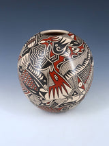Hand Coiled Mata Ortiz Paquime Pottery Vase