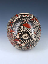 Hand Coiled Mata Ortiz Paquime Pottery Vase