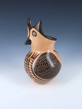 Mata Ortiz Hand Coiled Owl Effigy Pottery