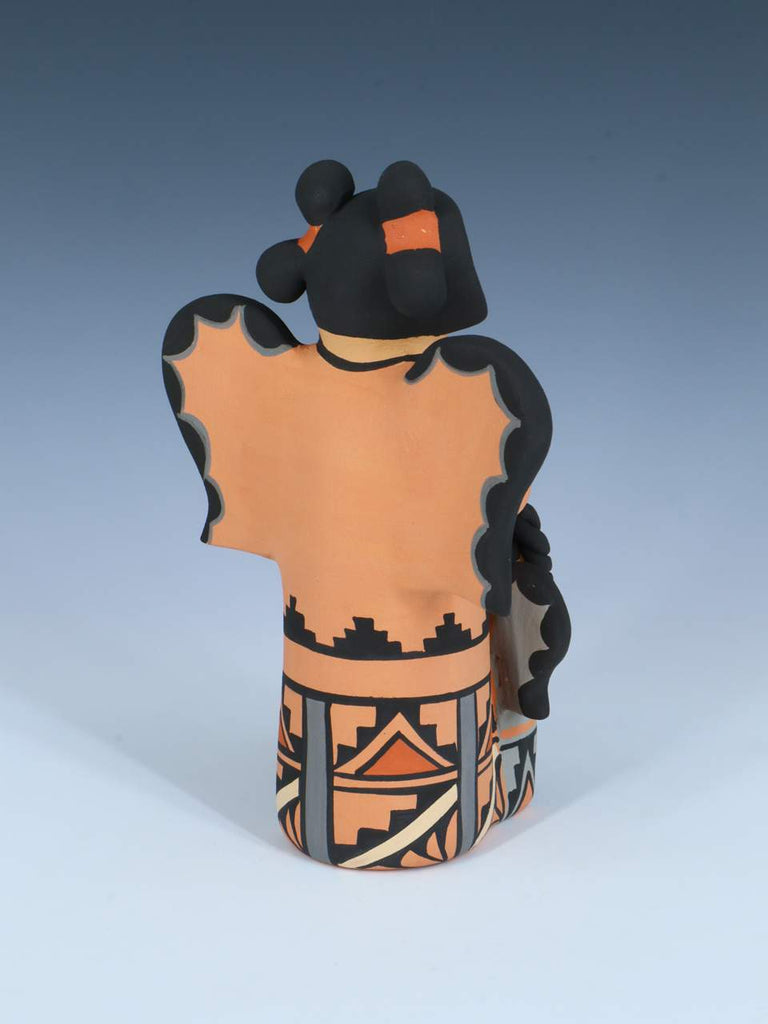 Jemez Pueblo Pottery Angel Storyteller Pair - PuebloDirect.com