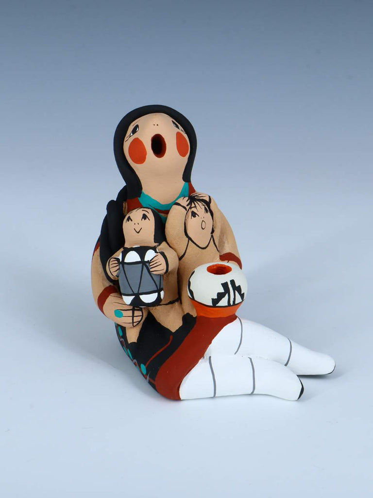 Jemez Pueblo Pottery 2 Baby Storyteller - PuebloDirect.com