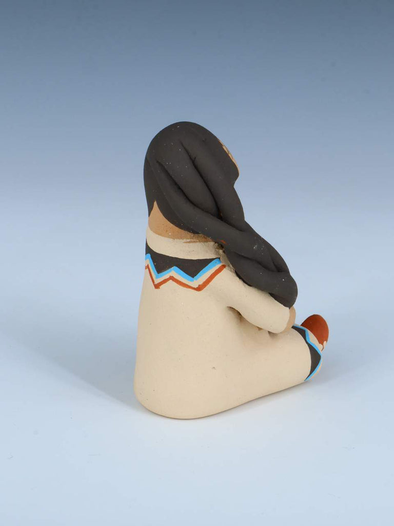 Jemez Pueblo Pottery 3 Baby Storyteller - PuebloDirect.com
