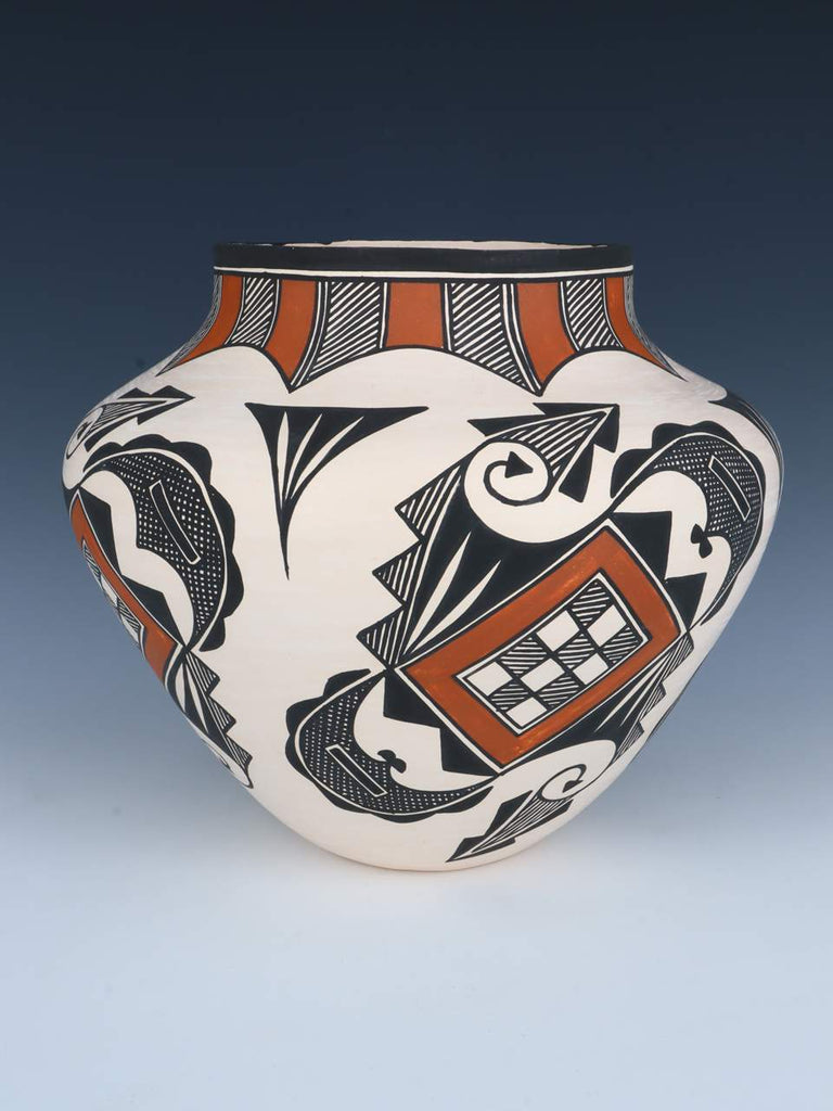 Acoma Pueblo Hand Painted Pottery - PuebloDirect.com