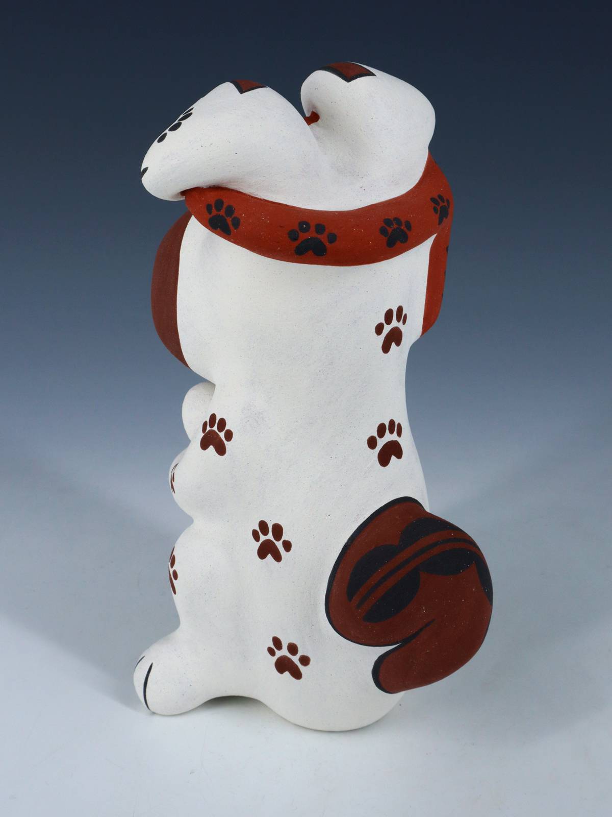 Jemez Pueblo Pottery Storyteller Dog With A Bone