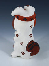 Jemez Pueblo Pottery Storyteller Dog With A Bone