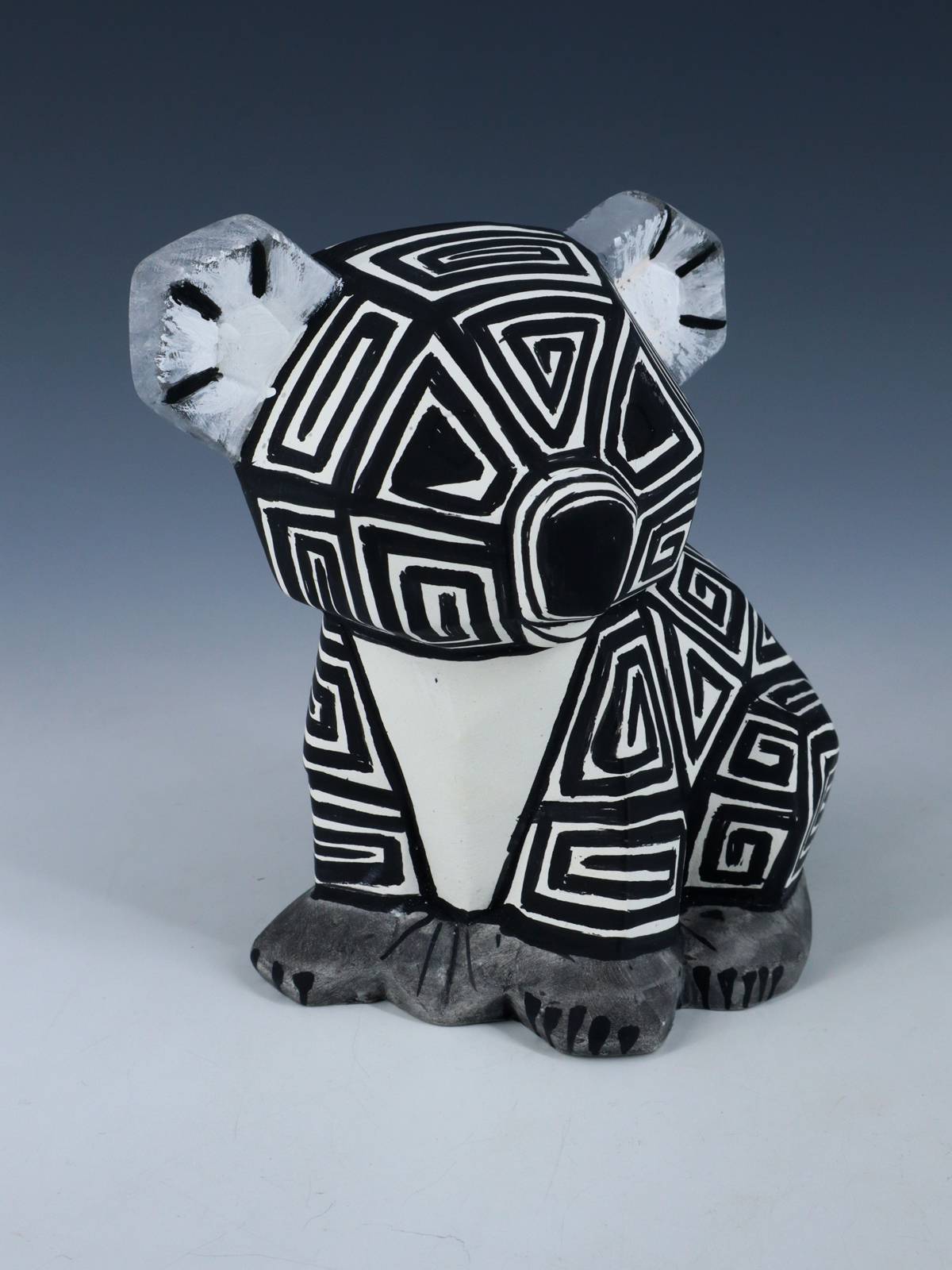 Acoma Pueblo Pottery Koala Bear Figurine