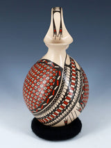 Vase de mariage en poterie Paquime enroulé à la main Mata Ortiz