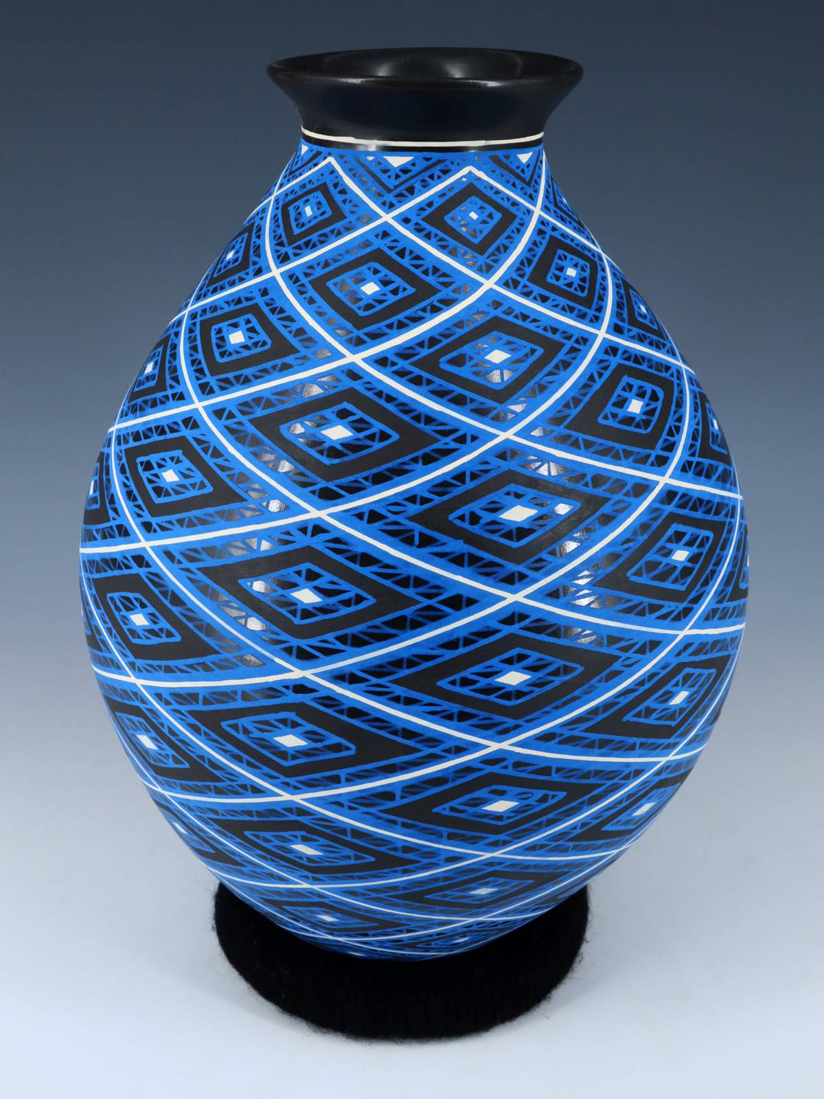 Mata Ortiz Cerámica de diseño geométrico hecha a mano