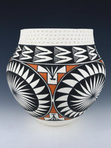 Acoma Pueblo Hand Painted Pottery Bowl - PuebloDirect.com