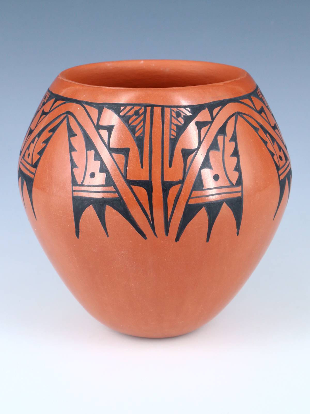 Jemez Pueblo Pottery Red Clay Bowl