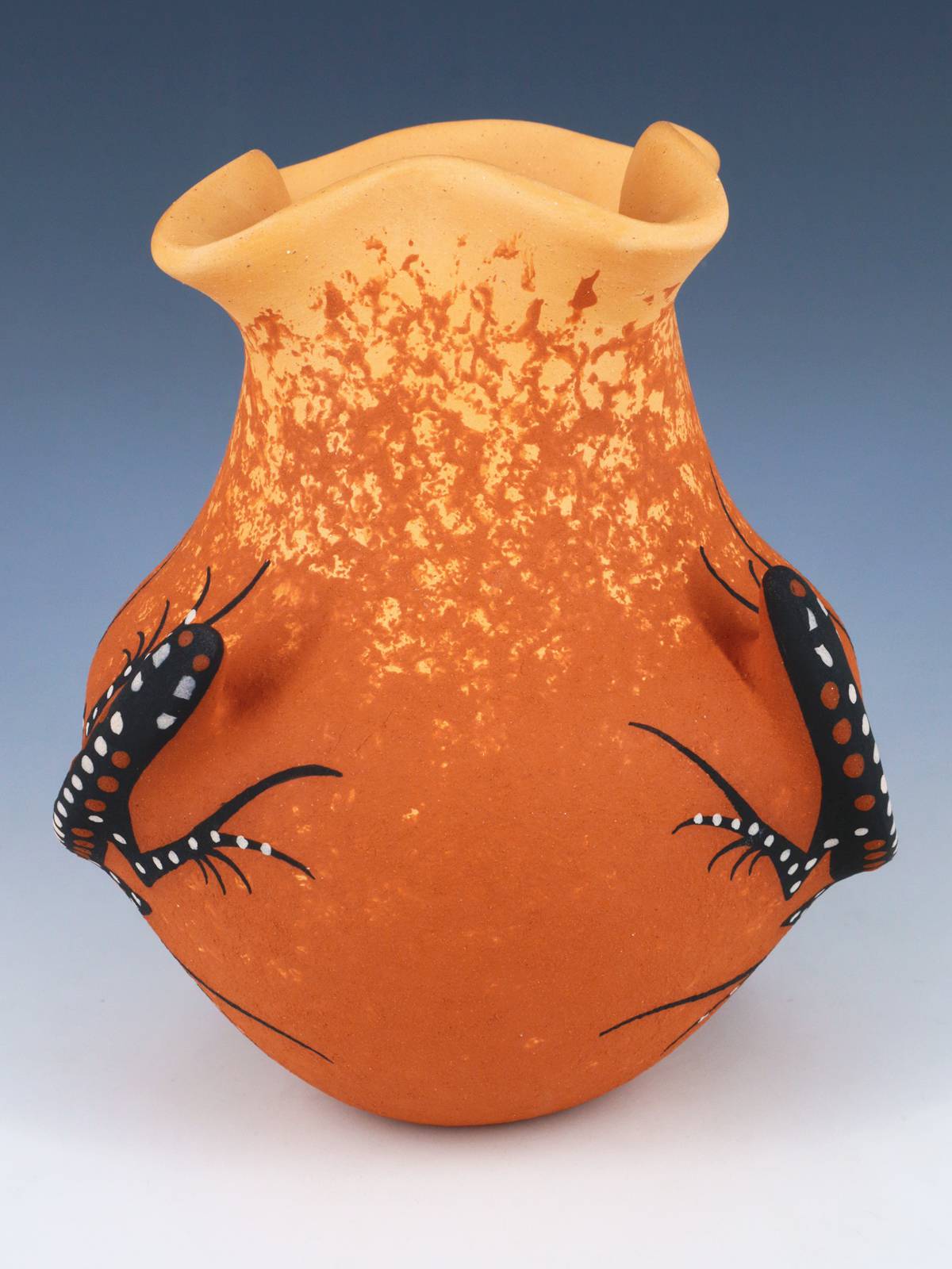 Zuni Pueblo Hand Made Pottery Vase
