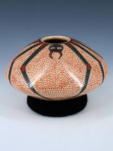 Mata Ortiz Paquime Pottery Maceta Semillas De Araña