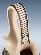 Mata Ortiz Hand Coiled Butterfly Wedding Vase