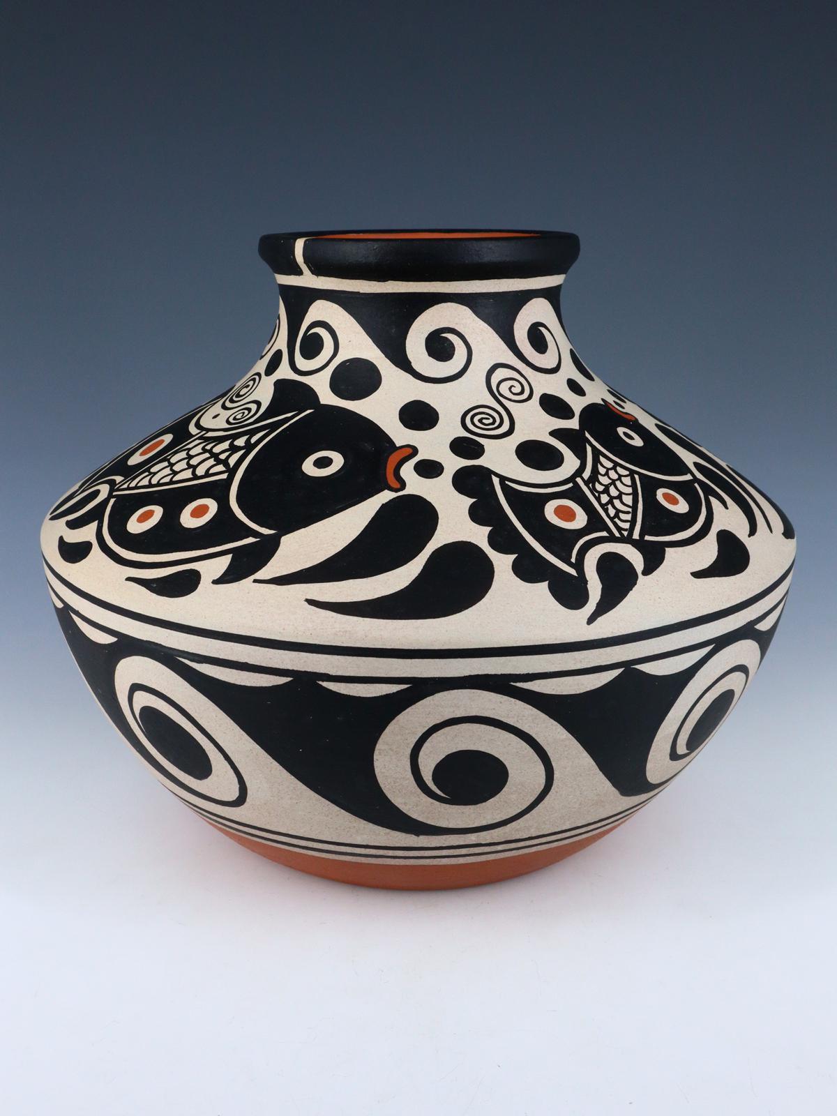 工芸品 Santo domingo pueblo pottery Santo Domingo Pueblo Hand Coiled Pottery Vessel – PuebloDirect.com
