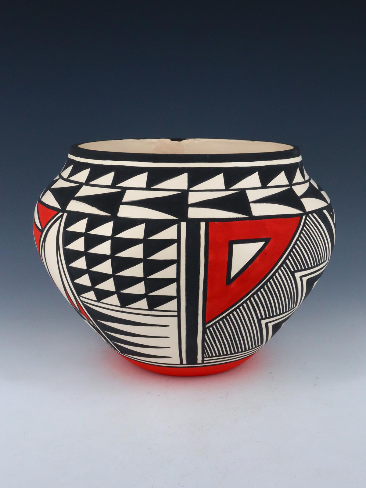 Acoma Pueblo Hand Painted Pottery - PuebloDirect.com
