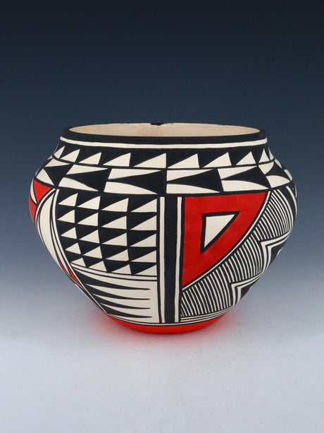 Acoma Pueblo Hand Painted Pottery - PuebloDirect.com
