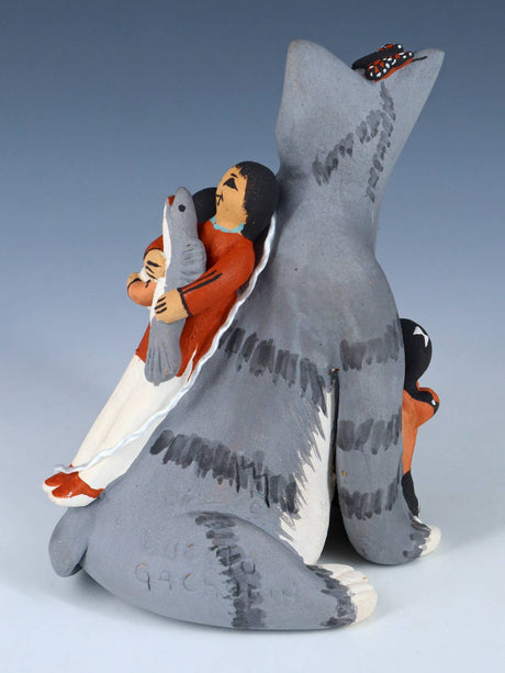 Jemez Pueblo Cat Storyteller