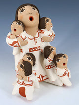 Jemez Pueblo Pottery Storyteller Doll