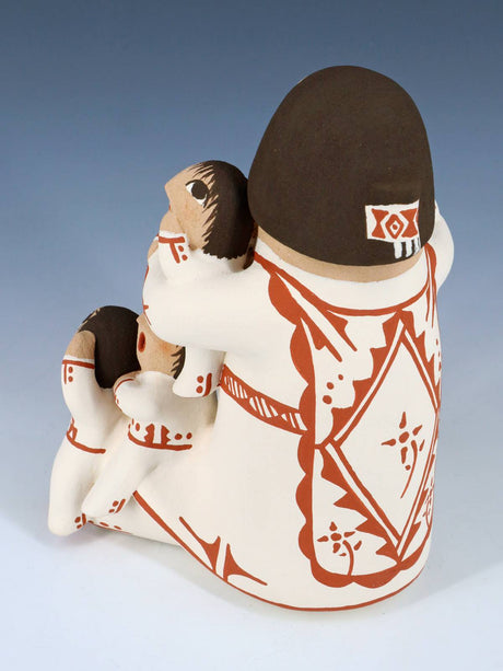Jemez Pueblo Pottery Storyteller Doll