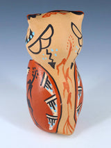 Jemez Pueblo Pottery Storyteller Owl Doll