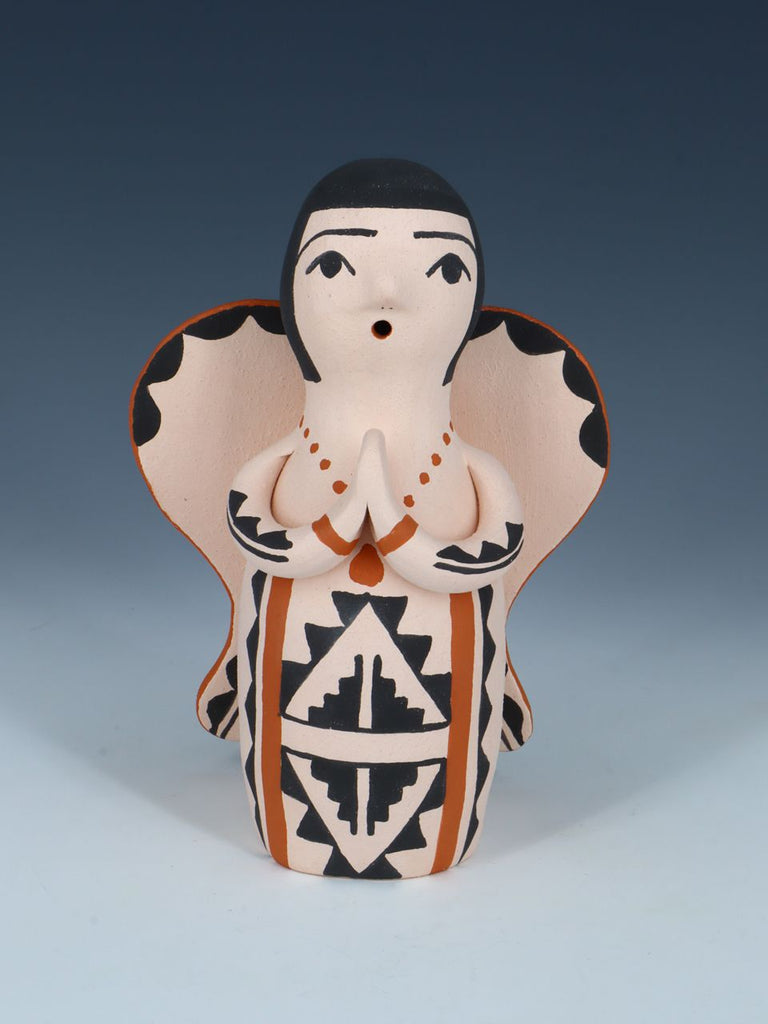 Jemez Pueblo Pottery Storyteller Angel - PuebloDirect.com