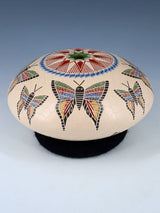 Poterie papillon gravée à la main Mata Ortiz